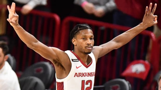 Razorbacks' Tramon Mark against Texas A&M